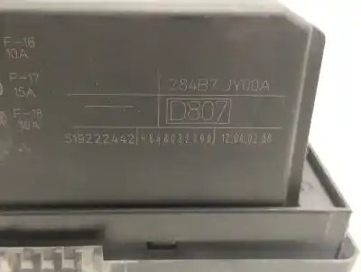 Second-hand car spare part fuse box unit for renault koleos m9rg8 oem iam references 284b7jy00a  