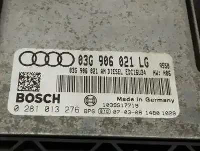 Second-hand car spare part ecu engine control for audi a3 (8p1) 2.0 tdi 16v oem iam references 03g906021lg  