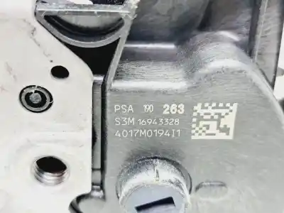 Peça sobressalente para automóvel em segunda mão fechadura da porta traseira direita por citroen celysée exclusive referências oem iam 16943328  