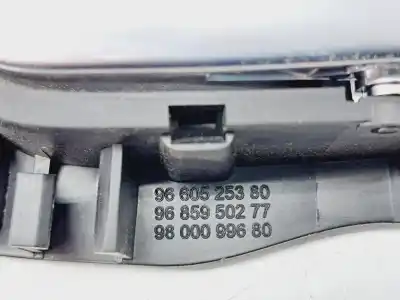 Second-hand car spare part interior right front handle for citroen celysée exclusive oem iam references 9660525380  