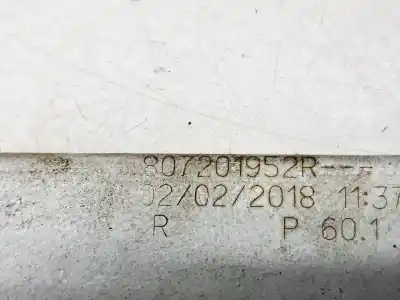 Second-hand car spare part passenger side right window regulator for dacia duster ambiance 4x2 oem iam references 807201952r  