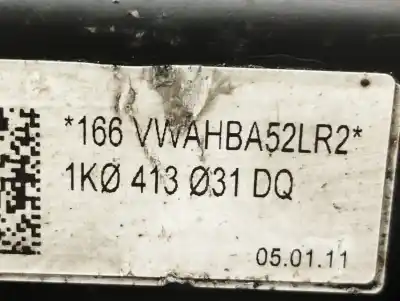 Peça sobressalente para automóvel em segunda mão amortecedor dianteiro direito por audi a3 (8p1) cay referências oem iam 1k0413031dq  