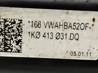 Peça sobressalente para automóvel em segunda mão amortecedor dianteiro esquerdo por audi a3 (8p1) cay referências oem iam 1k0413031dq  