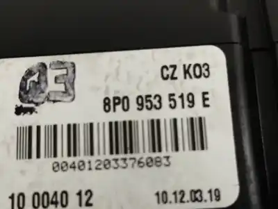 Pezzo di ricambio per auto di seconda mano comando pulito per audi a3 (8p1) cay riferimenti oem iam 8p0953519e  