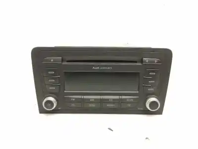 Peça sobressalente para automóvel em segunda mão sistema de áudio / rádio cd por audi a3 (8p1) cay referências oem iam 8p0035186ab