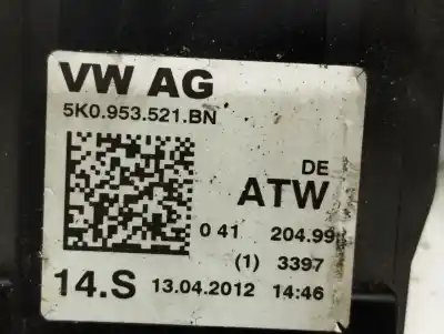 Second-hand car spare part indicator switch for seat leon (1p1) cay oem iam references 5k0953521bn  