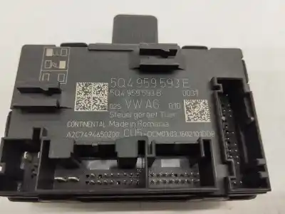 Автозапчастина б/у модуль комфорт для seat leon (5f1) 2.0 tdi посилання на oem iam 5q4959593e  
