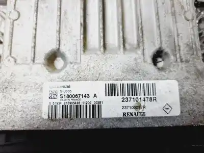 Автозапчастина б/у ебу контролер двигуна для renault fluence k9k j8 посилання на oem iam 237101478r  