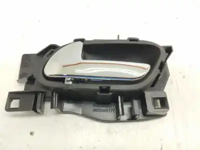 Peça sobressalente para automóvel em segunda mão puxador interior traseiro esquerdo por peugeot 3008 9h05 referências oem iam 9683446877