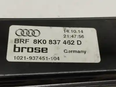 Автозапчасти б/у регулятор стекла переднего правого за audi a4 avant (8k5) csu ссылки oem iam 8k0837462d  