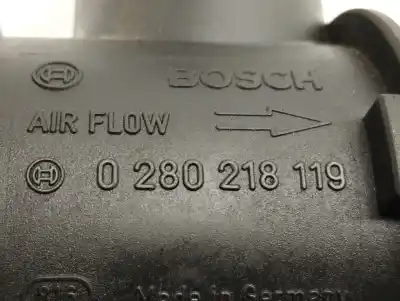 Second-hand car spare part flowmeter for opel corsa c (x01) 1.2 twinport (f08, f68) oem iam references 0280218119  