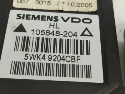 Автозапчастина б/у двиг скла задне ліво для audi a4 b7 (8ec) 2.0 tdi 16v посилання на oem iam 8e0959801e  