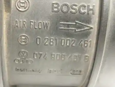 Автозапчастина б/у витратомір повітря для audi a4 b7 (8ec) 1.9 tdi посилання на oem iam 0281002461  