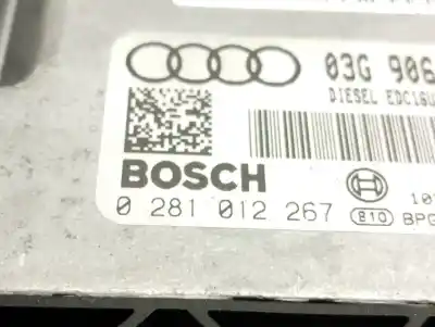 Автозапчастина б/у ебу контролер двигуна для audi a4 b7 (8ec) 2.0 tdi 16v посилання на oem iam 03g906016cl  