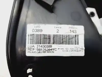 Pezzo di ricambio per auto di seconda mano rivestimento porta anteriore destro per citroen c4 picasso/spacetourer origins riferimenti oem iam 98125294yc  