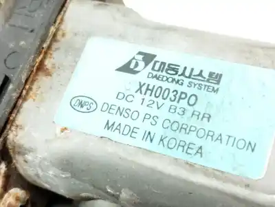 Peça sobressalente para automóvel em segunda mão elevador de vidros traseiro direito por kia rio (bc) a3d referências oem iam   