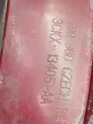 Second-hand car spare part left tailgate light for citroen c2 (jm_) 1.4 hdi oem iam references 3ckx13405aa  