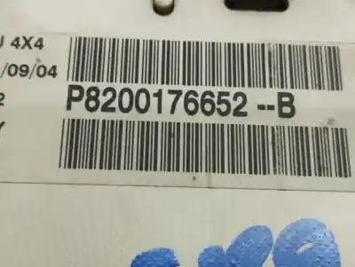 Second-hand car spare part dashboard for renault kangoo (f/kc0) authentique oem iam references p8200176652b  