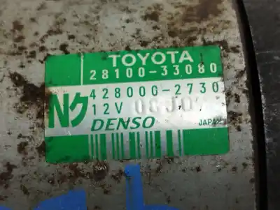 Gebrauchtes Autoersatzteil  zum TOYOTA AURIS  OEM-IAM-Referenzen 2810033080  
