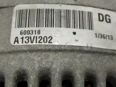 Pezzo di ricambio per auto di seconda mano ALTERNATORE per MERCEDES-BENZ CLASE A W168  Riferimenti OEM IAM A13VI202  