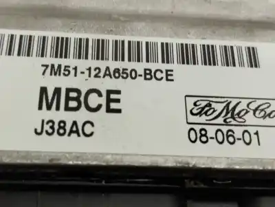 Second-hand car spare part ecu engine control for ford focus berlina (cap) ambiente (d) oem iam references 7m5112a650bce  