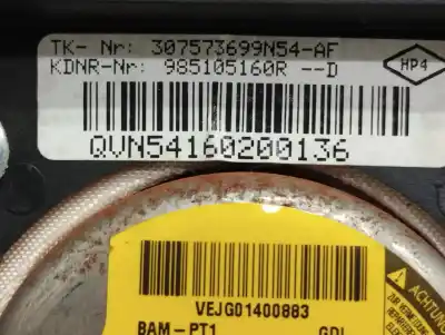 Автозапчастина б/у передня ліва подушка безопасности для dacia lodgy (js_) 1.5 dci посилання на oem iam 985105160r  