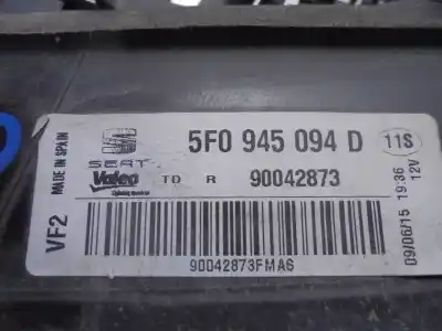 Автозапчастина б/у правий ліхтар в дверях для seat leon (5f1) cyv посилання на oem iam 5f0945094d  