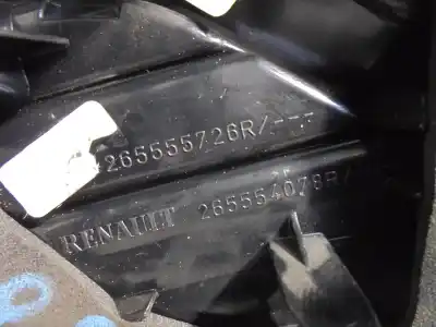 Second-hand car spare part left tailgate door light for renault captur ii 1.0 tce oem iam references 265555726r  