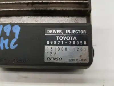 Second-hand car spare part injection pump control unit for toyota corolla (e12) 1cdftv oem iam references   