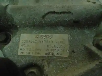 Second-hand car spare part air conditioning compressor for toyota corolla (e12) 1cdftv oem iam references 4472607100  