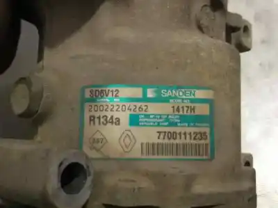 Автозапчасти б/у компрессор кондиционера воздуха за renault kangoo (f/kc0) kangoo ссылки oem iam 7700111235  