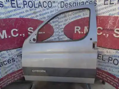 Second-hand car spare part Left Front Door for CITROEN BERLINGO CITROEN OEM IAM references   