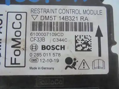 Автозапчастина б/у комплект подушки безпеки для ford cmax 1.0 ecoboost посилання на oem iam   