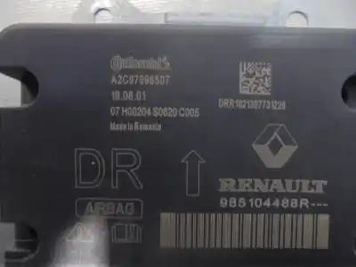 Peça sobressalente para automóvel em segunda mão kit airbag por renault clio v experience referências oem iam 985157869r  