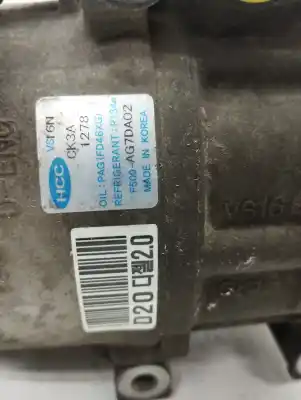 Peça sobressalente para automóvel em segunda mão compressor de ar condicionado a/a a/c por hyundai i30 (fd) d4ea referências oem iam f500ag7da02  