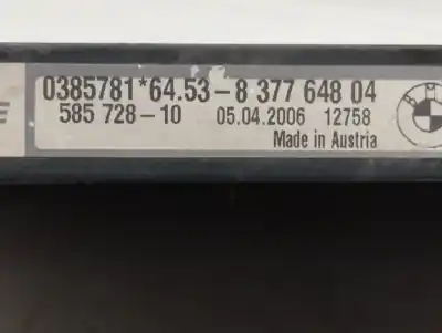 Peça sobressalente para automóvel em segunda mão condensador / radiador de ar condicionado por bmw x3 (e83) 2.0 d referências oem iam 837764804  