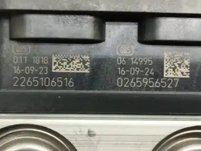 Peça sobressalente para automóvel em segunda mão abs por renault clio iv zen referências oem iam 476601283r  