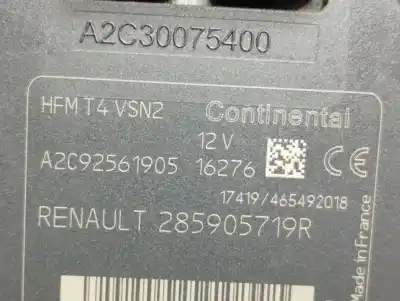 Second-hand car spare part ignition switch for renault clio iv zen oem iam references 285905719r  