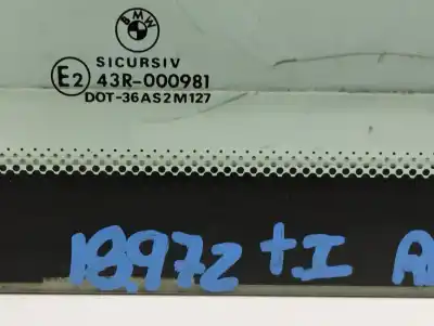 Peça sobressalente para automóvel em segunda mão vidro de custódia triangular traseiro esquerdo por bmw serie 3 berlina (e46) 320i referências oem iam 43r000981  