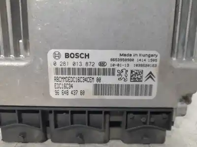 Second-hand car spare part ecu engine control for citroen berlingo station wagon sx multispace oem iam references 9664843780  