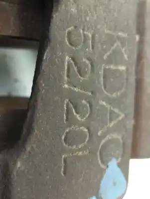 Peça sobressalente para automóvel em segunda mão pinça de travão dianteira esquerda por chevrolet aveo ls referências oem iam 5220l  