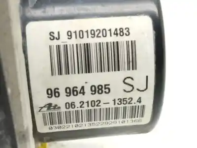Peça sobressalente para automóvel em segunda mão abs por chevrolet aveo ls referências oem iam 96964985  