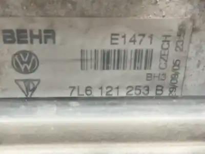 Piesă de schimb auto la mâna a doua RADIATOR DE APA pentru VOLKSWAGEN TOUAREG (7LA)  Referințe OEM IAM 7L6121253B  