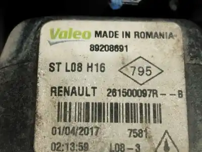 Second-hand car spare part right fog light for dacia logan ambiance oem iam references 89208691  