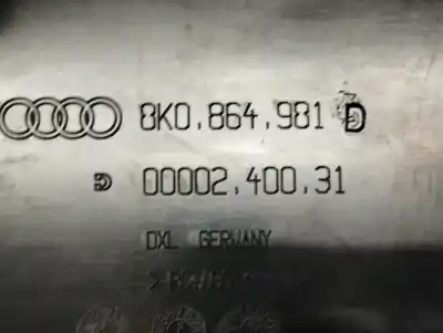 Second-hand car spare part center console for audi a5 (8t3) 3.0 tdi quattro oem iam references 8k0864981  