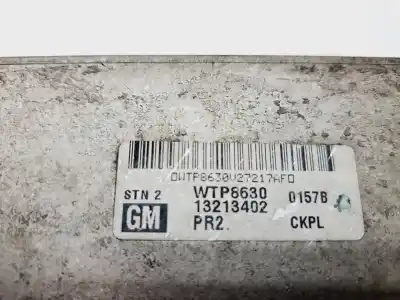 Second-hand car spare part intercooler for opel astra gtc 11.2006 cosmo oem iam references 13213402  