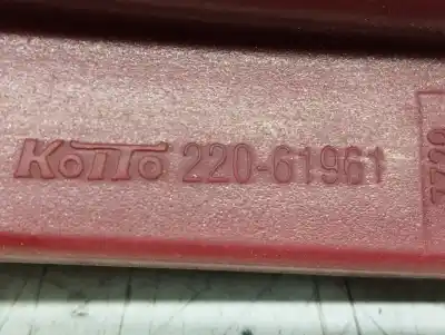 Second-hand car spare part right tailgate light for mazda premacy (cp) 2.0 cat oem iam references 22061961  