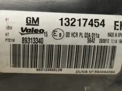 Автозапчастина б/у права фа для OPEL CORSA D CORSA D Посилання на OEM IAM 13217454  