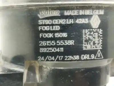 Автозапчастина б/у ЛІВА ПРОТИТУТМАНА для RENAULT CAPTUR I (J5_, H5_)  Посилання на OEM IAM 261555538R  