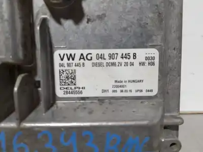 Second-hand car spare part ecu engine control for seat leon (5f1) cxx oem iam references 04l907445b  